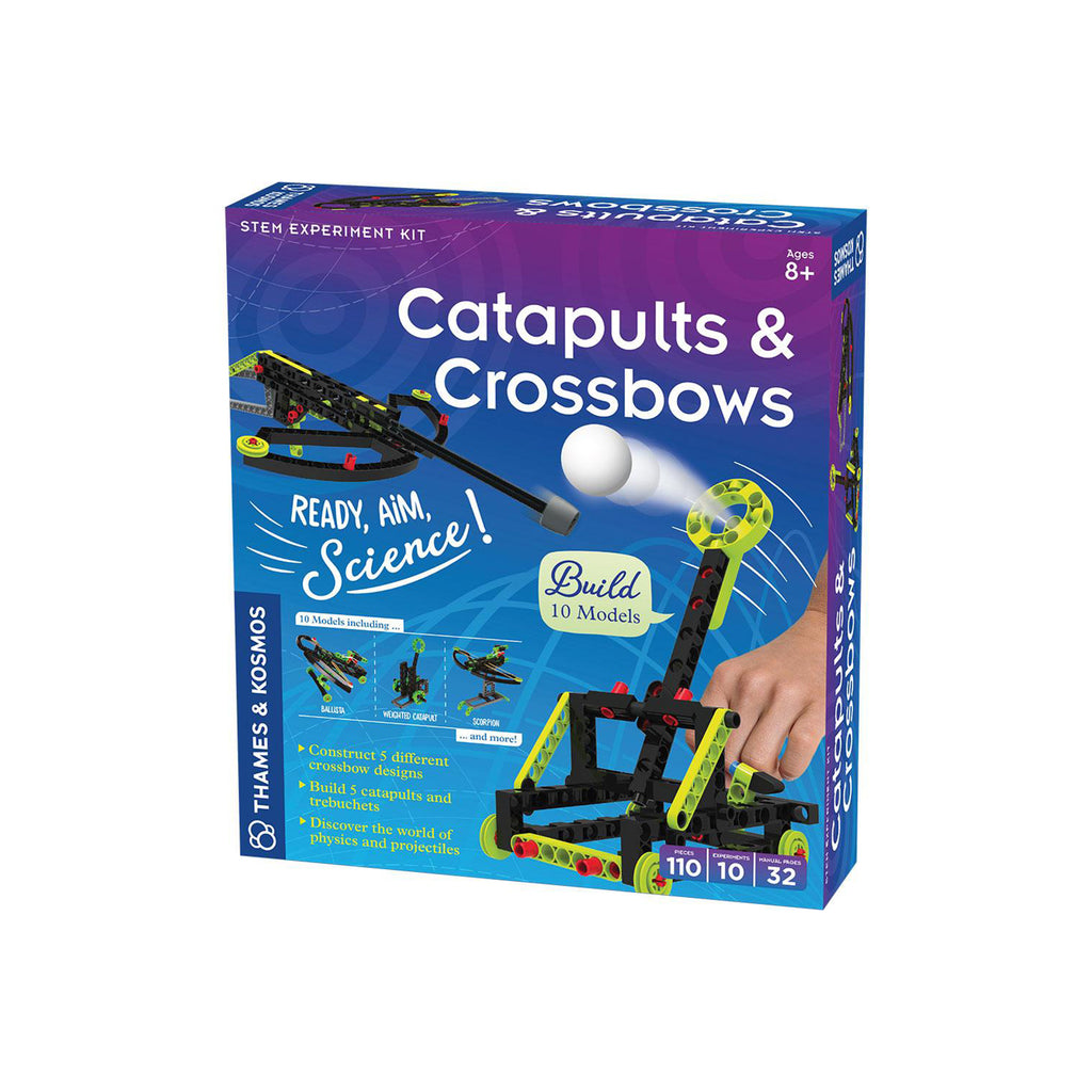 Thames And Kosmos STEM Catapults And Crossbows Set