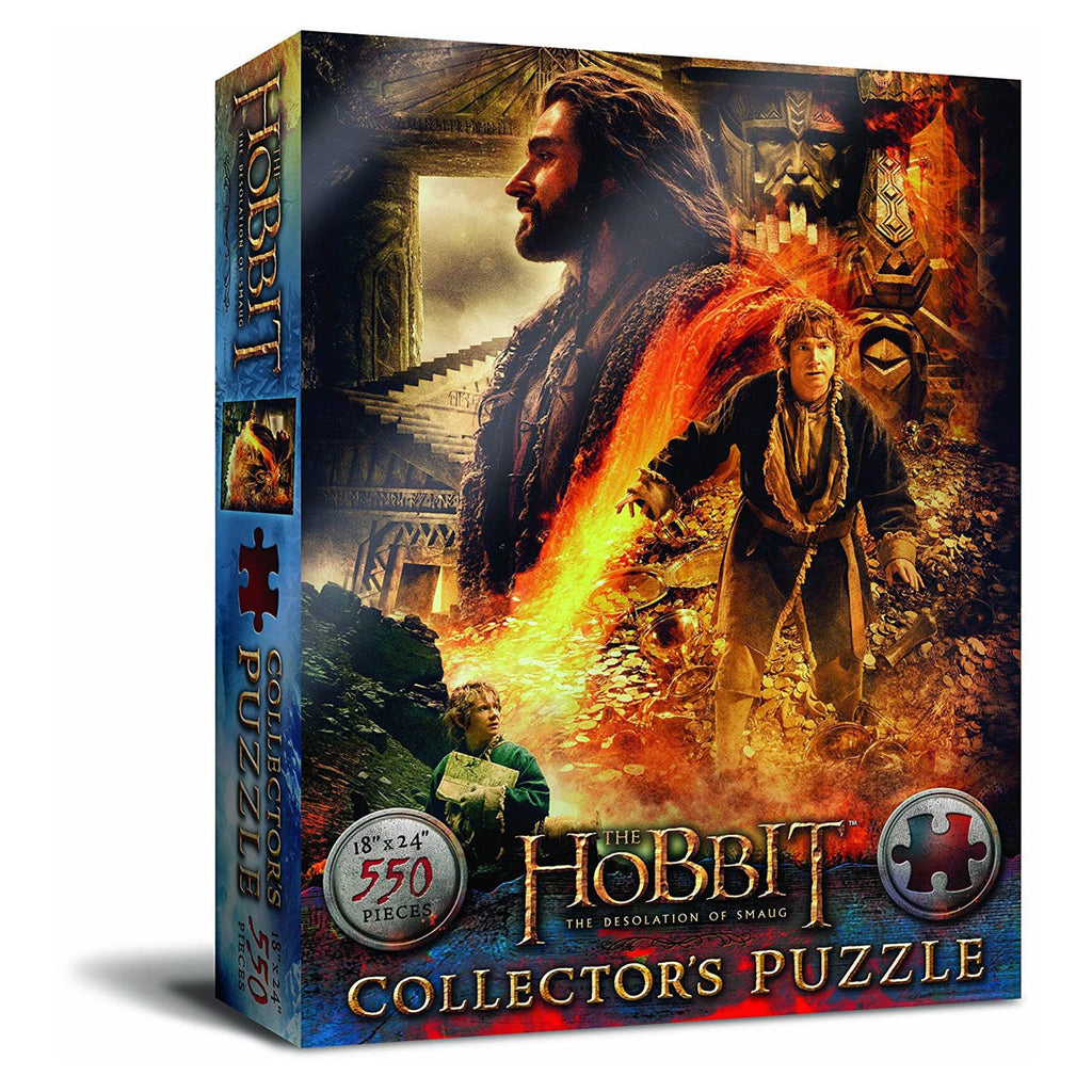 The Hobbit Desolation Of Smaug Collector's 550 Piece Puzzle