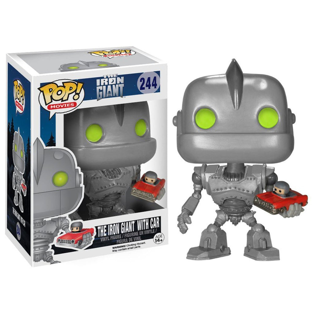 The Iron Giant POP Iron Giant With Car Vinyl Figure