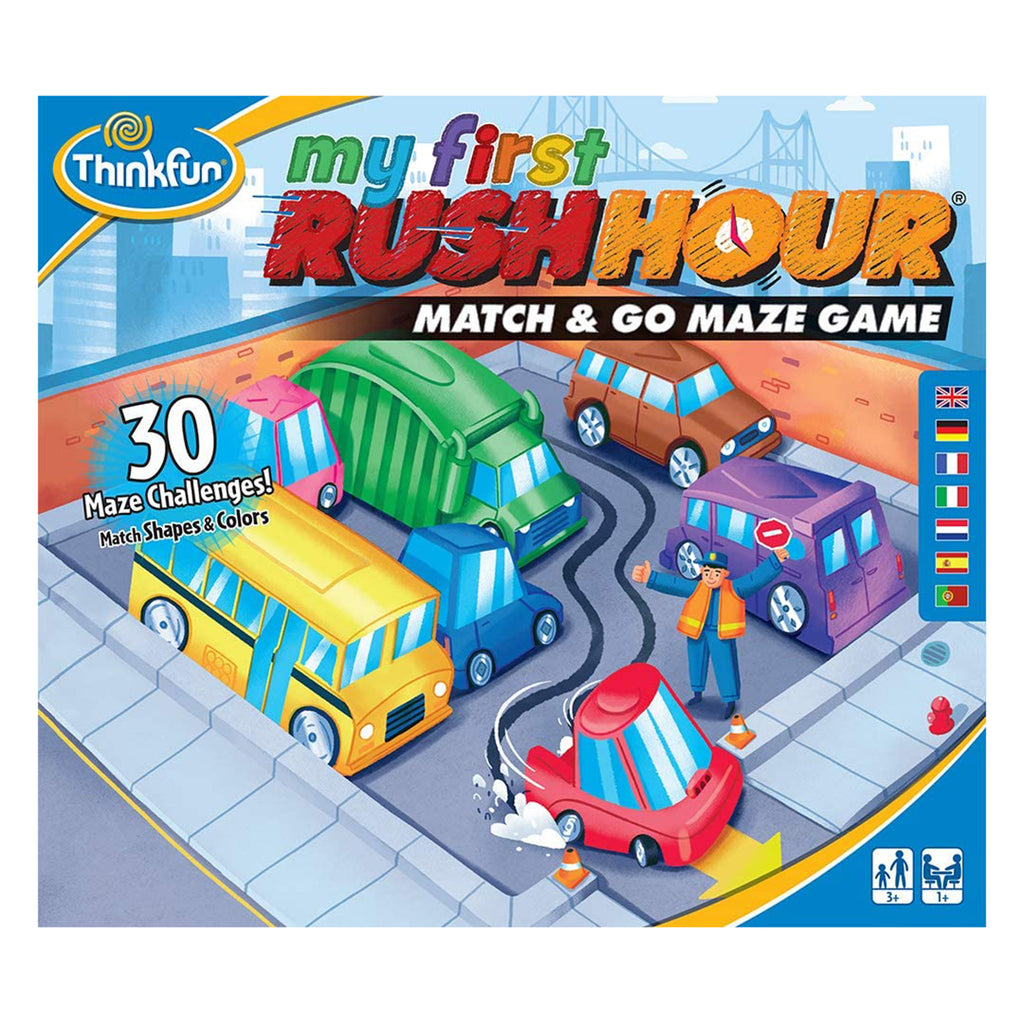 Thinkfun My First Rush Hour Match & Go Maze Game - Radar Toys