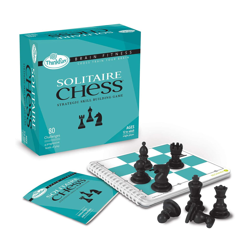 Thinkfun Solitaire Chess Strategic Skill Building Board Game