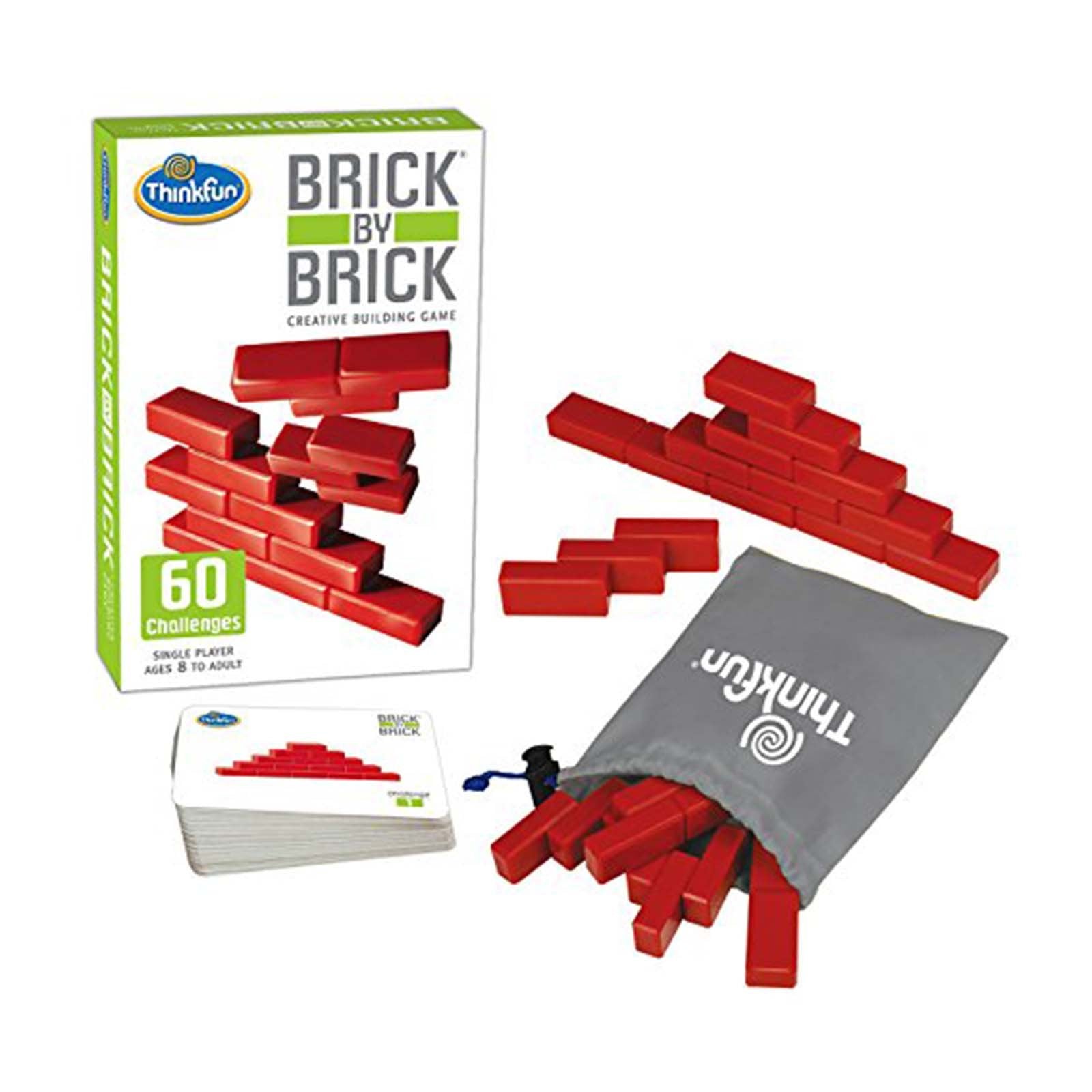 Thinkfun Brick By Brick Creative Pattern Game | Radar Toys