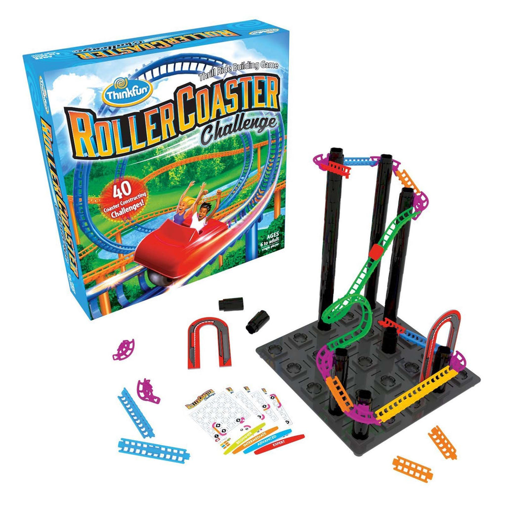 Thinkfun Roller Coaster Challenge The Game - Radar Toys