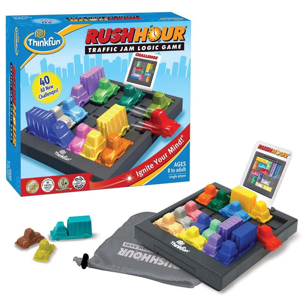 Thinkfun Rush Hour Traffic Jam Logic Game - Radar Toys