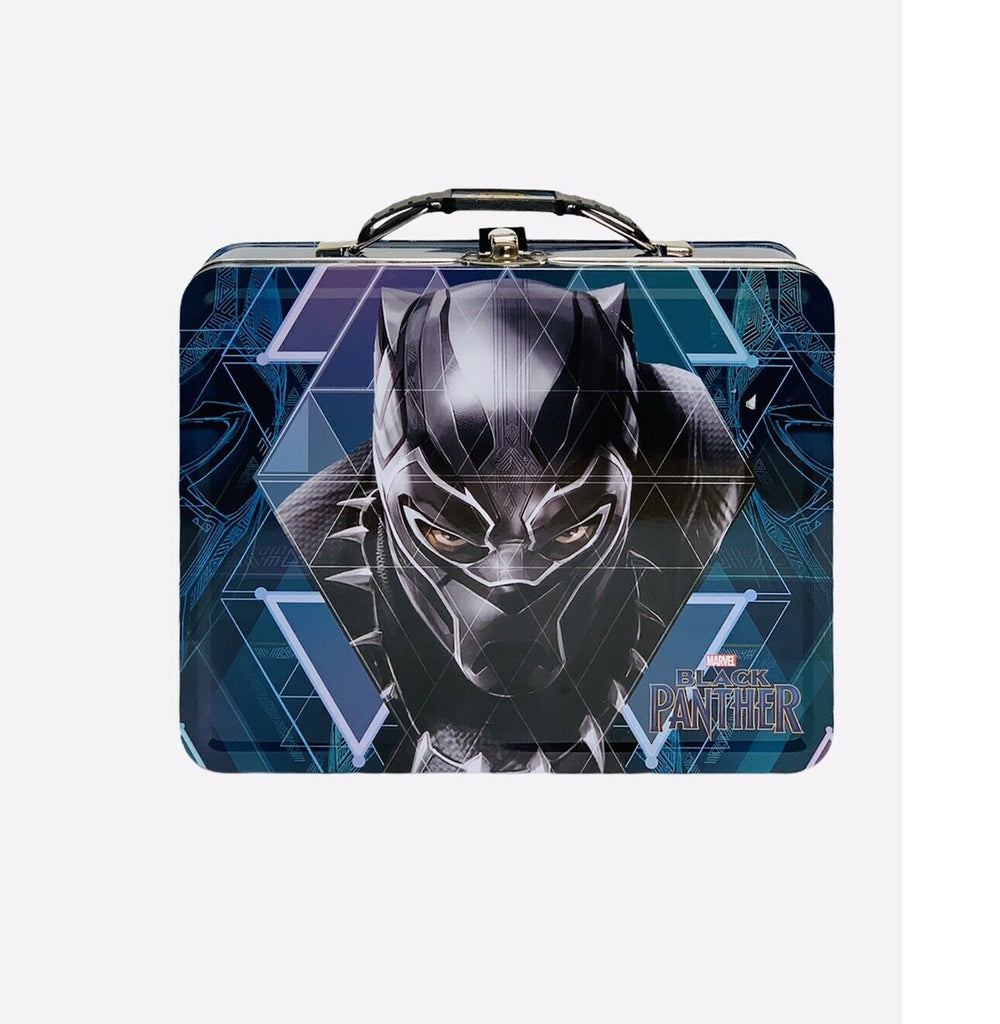 Tin Box Company Black Panther Head Carry All Tin