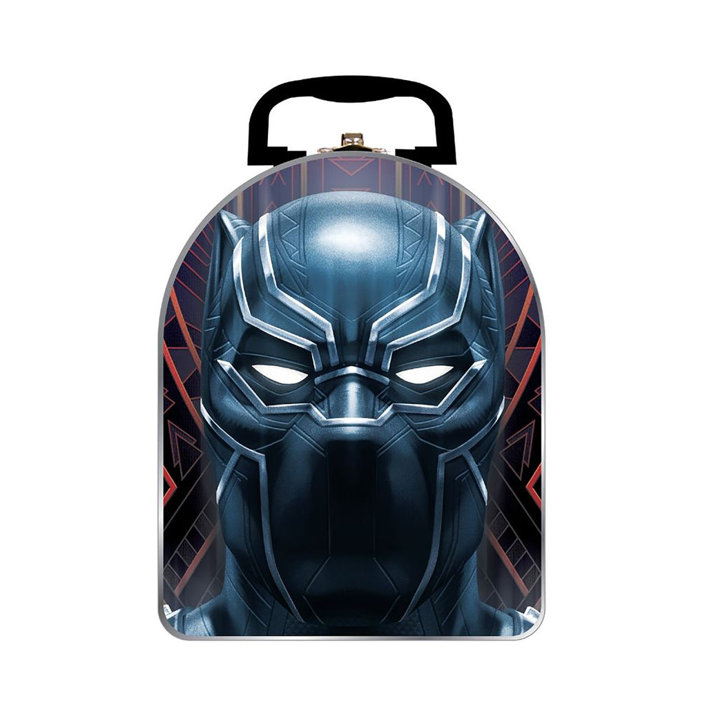 Tin Box Company Black Panther Helmet Arch Lunch Box