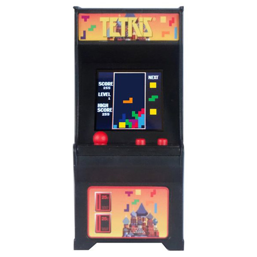 Tiny Arcade Tetris Keychain