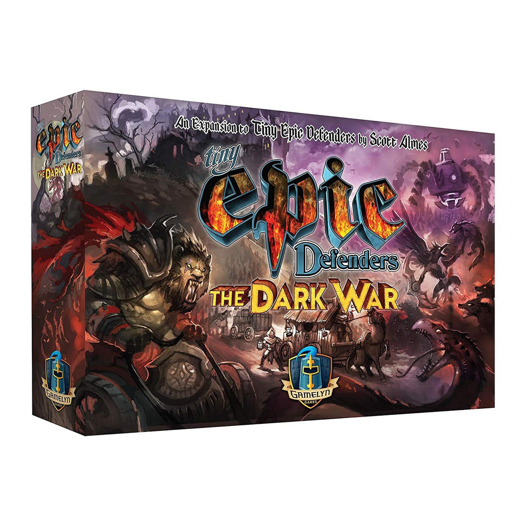 Tiny Epic Defenders Dark War The Fantasy Cooperative Game