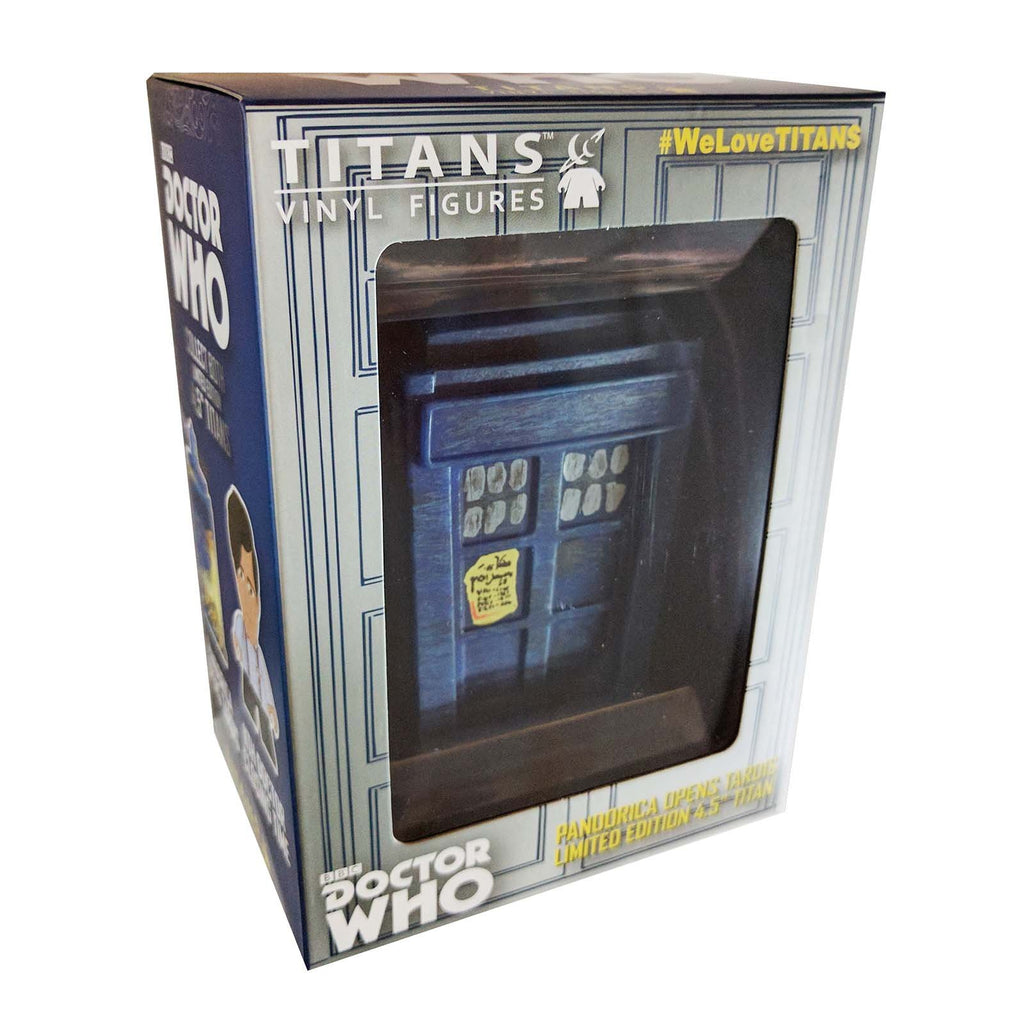 Doctor Who Titan Exclusive Pandorica Opens Tardis Figure