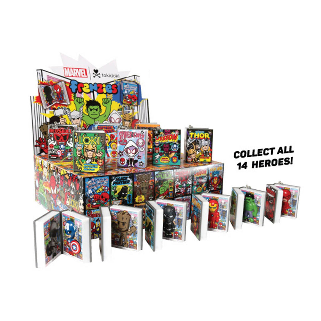 Tokidoki Marvel Frenzies Series 2 Blind Box Keychain