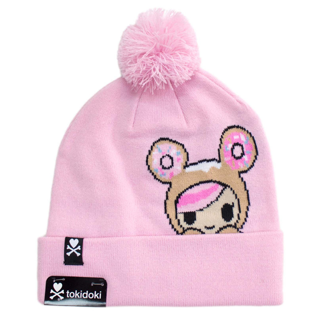 Tokidoki Peeking Pink Beanie