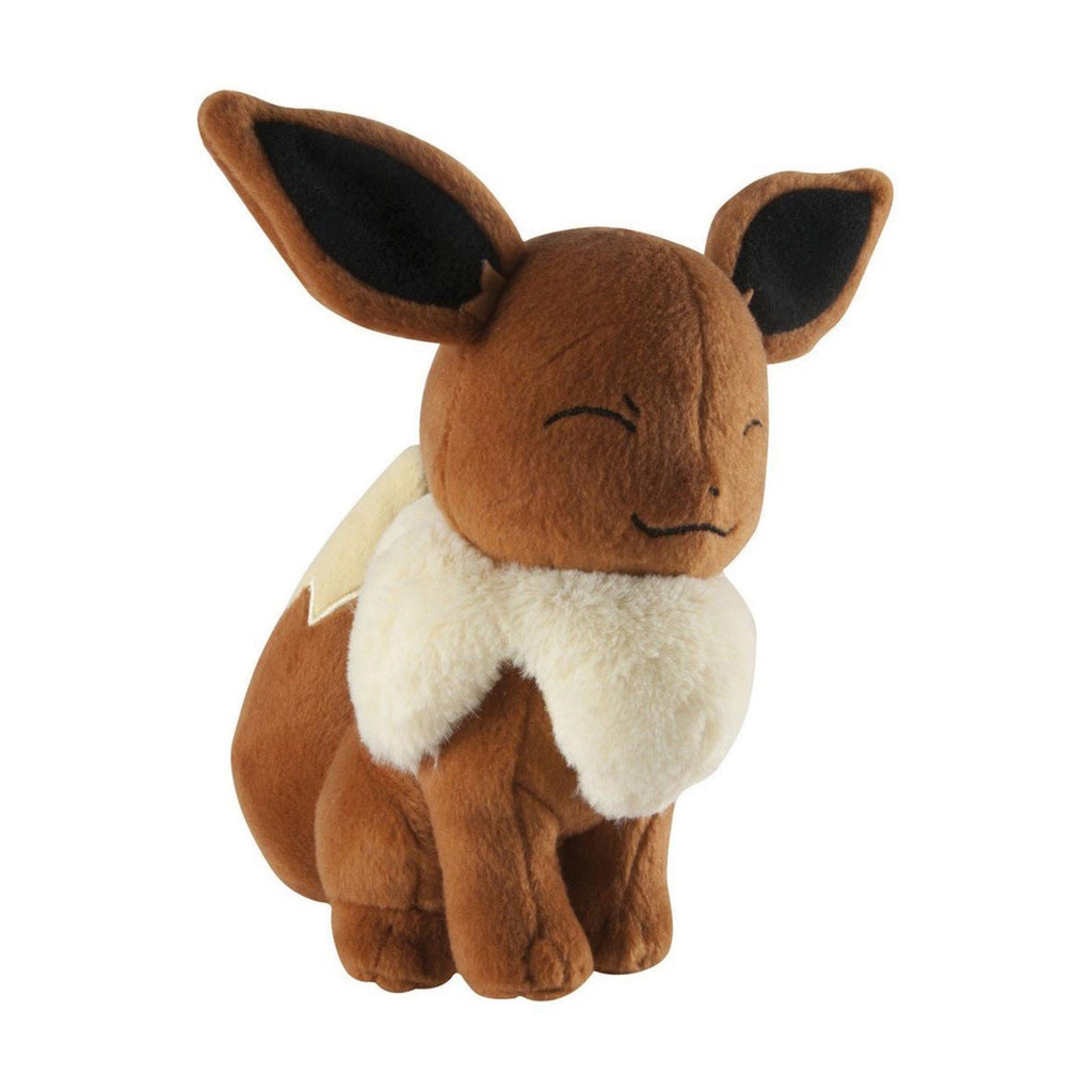 Tomy Pokemon Eevee Happy 8 Inch Plush Figure