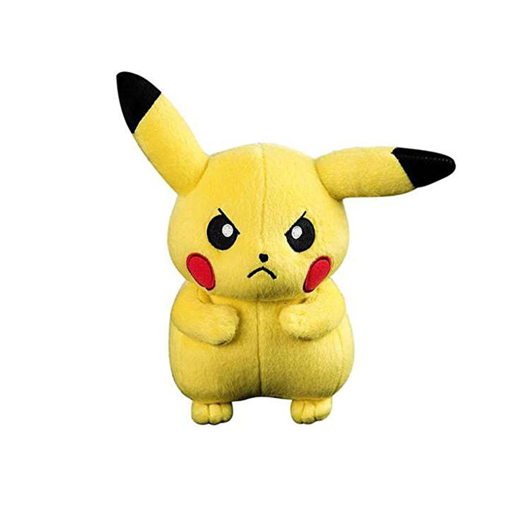 Tomy Pokemon Pikachu Angry 8 Inch Plush Figure