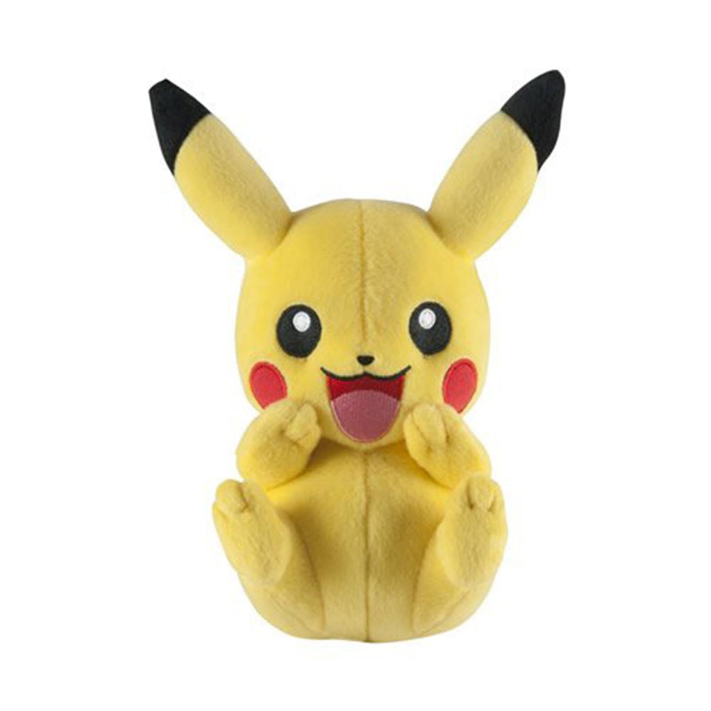 Tomy Pokemon Pikachu Excited 8 Inch Plush Figure