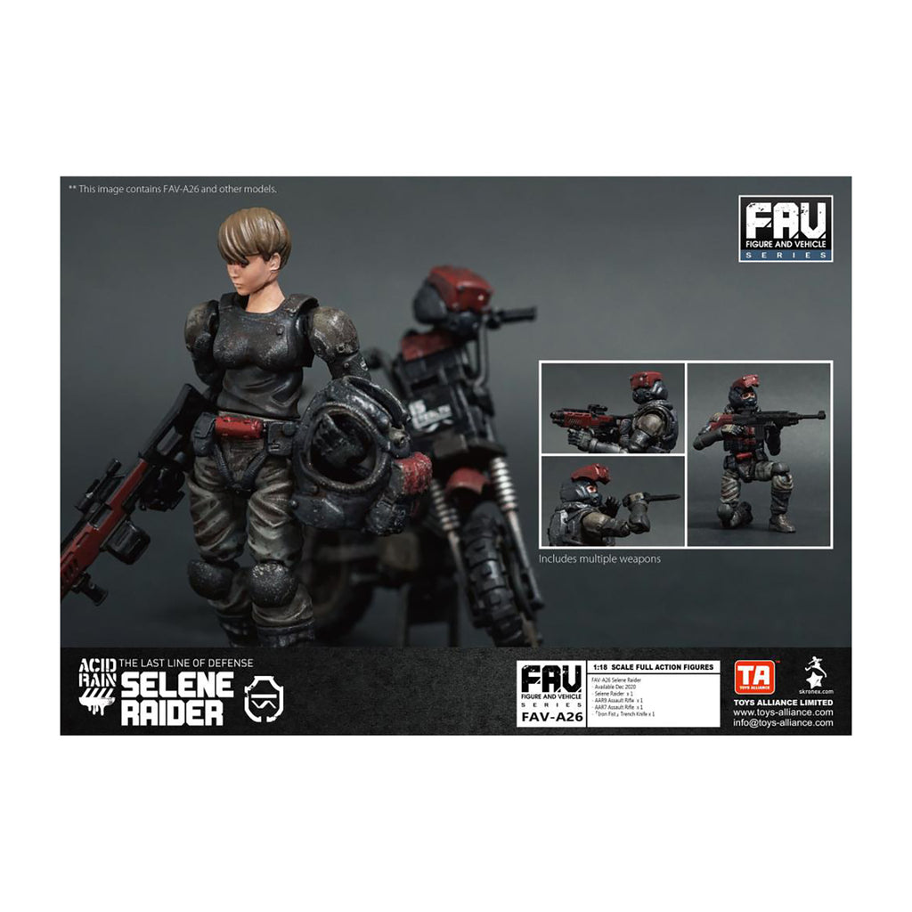 Toynami Acid Rain Selene Raider Action Figure