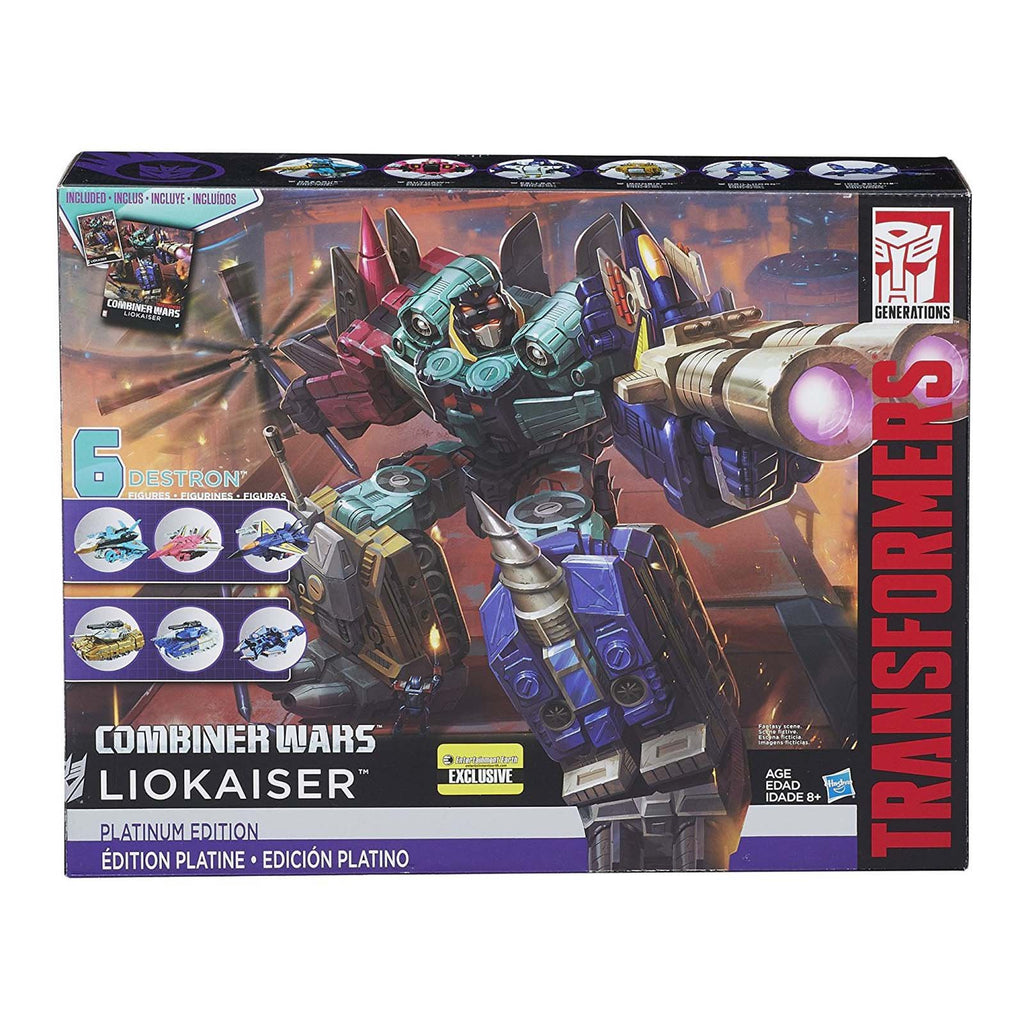 Transformers Exclusive Combiner Wars Platinum Edition Liokaiser Action Figure