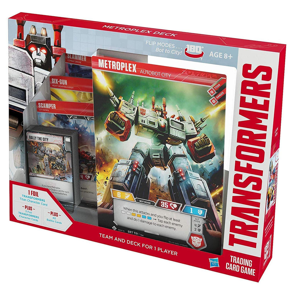 Transformers Metroplex Deck Trading Card Game