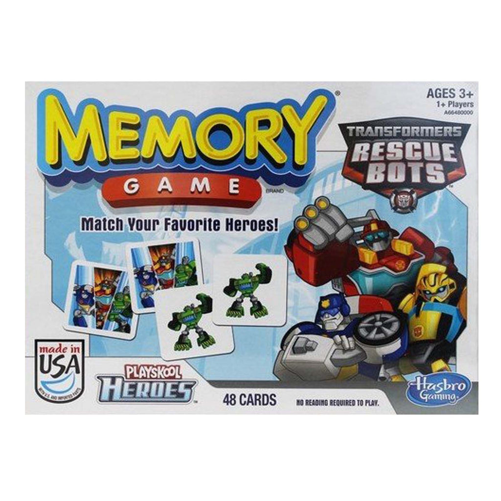 Transformers Rescue Bots Memory Game