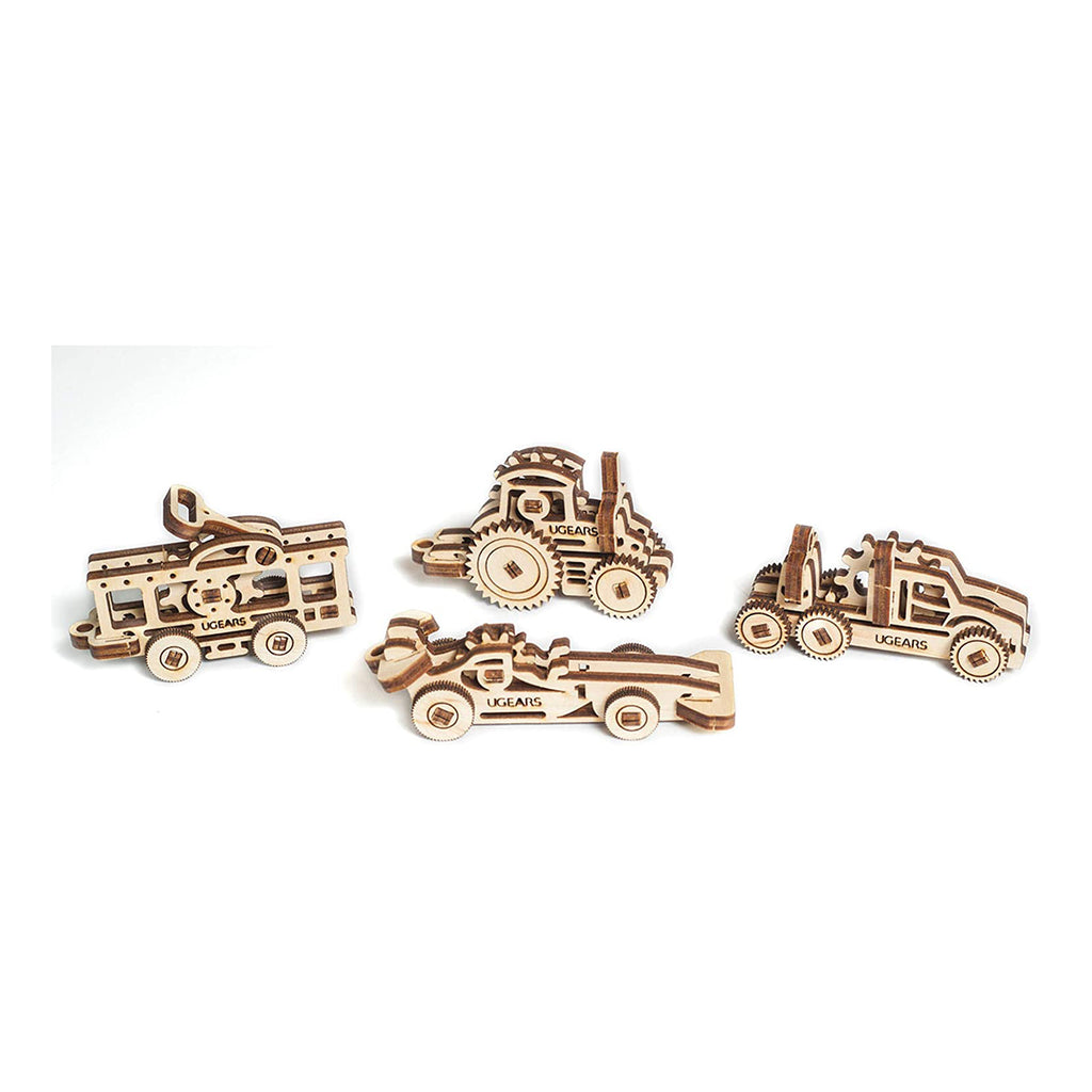 Ugears U-Fidgets Vehicles Model Set