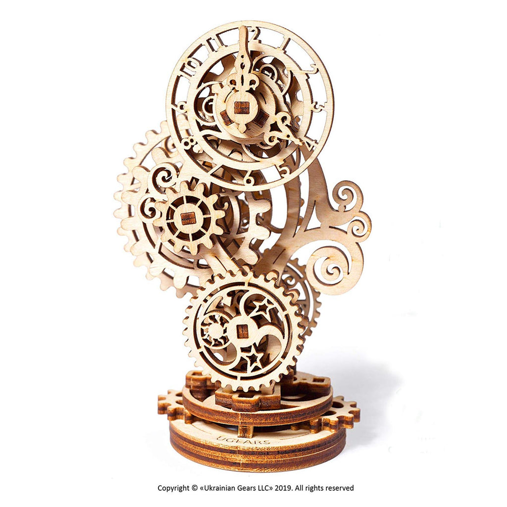 Ugears Mechanical Steampunk Clock Model Set