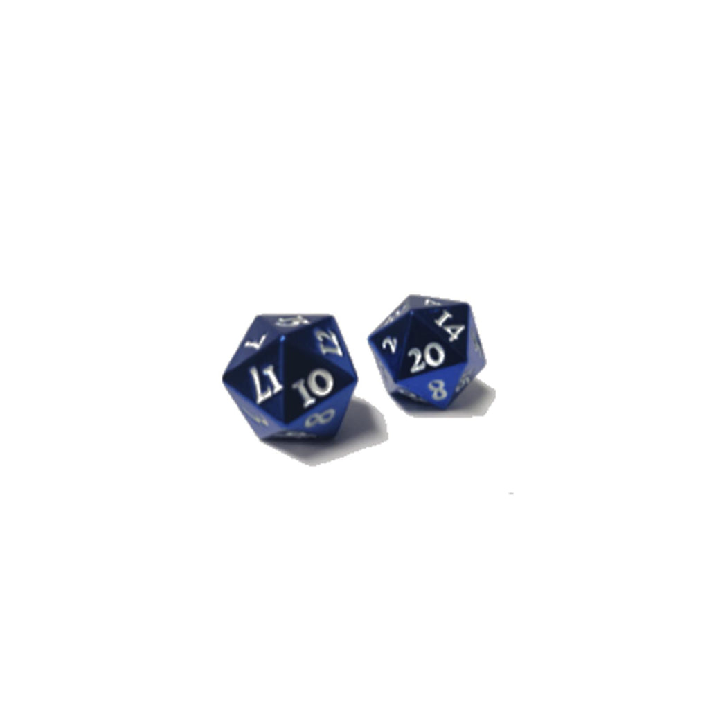 Ultra Pro Heavy Metal Blue D20 Dice Set