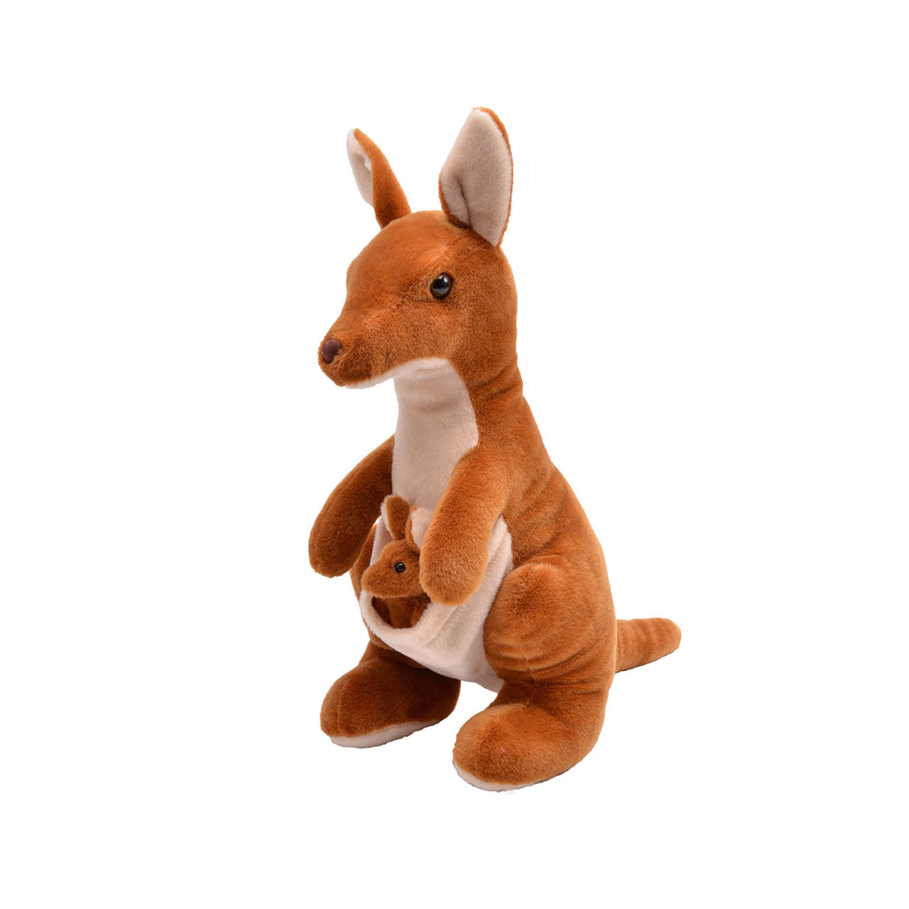 Unipak Kangaroo With Baby 18 Inch Animal Plush