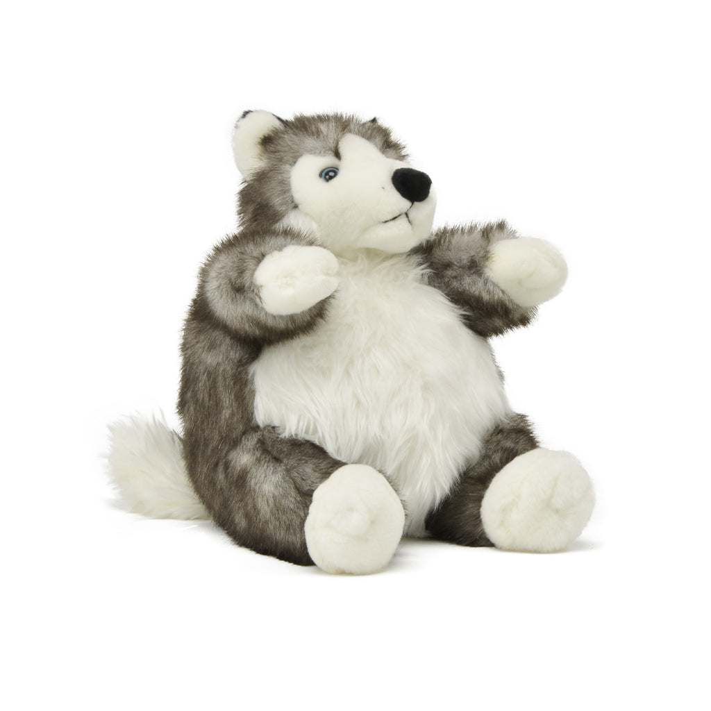 Unipak Plumpee Husky 9 Inch Animal Plush