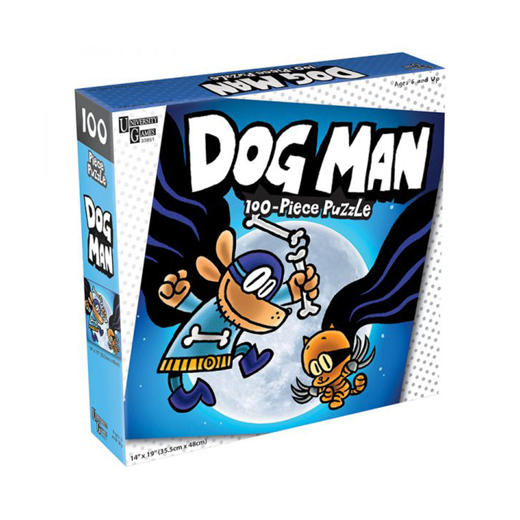 University Games Dog Man And Cat Kid 100 Piece Puzzle - Radar Toys