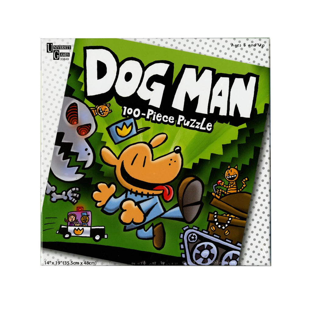University Games Dog Man Unleashed 100 Piece Puzzle - Radar Toys