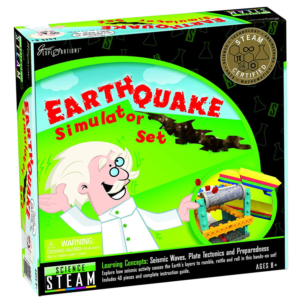University Games Earthquake Simulator Science Set - Radar Toys