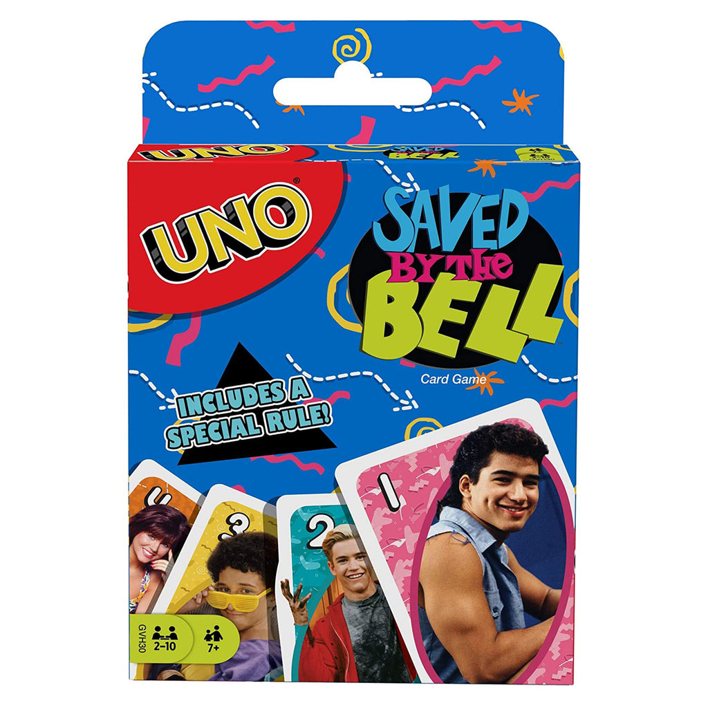 Uno Saved By The Bell The Card Game - Radar Toys