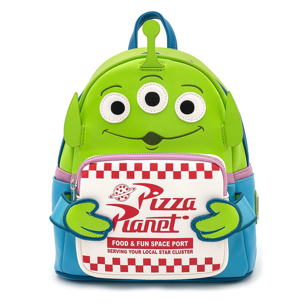 Loungefly Disney Toy Story Alien Pizza Box Mini Backpack