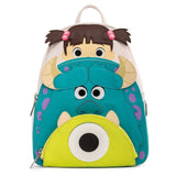 Loungefly Pixar Monsters Inc Boo Mike Sully Cosplay Mini Backpack - Radar Toys