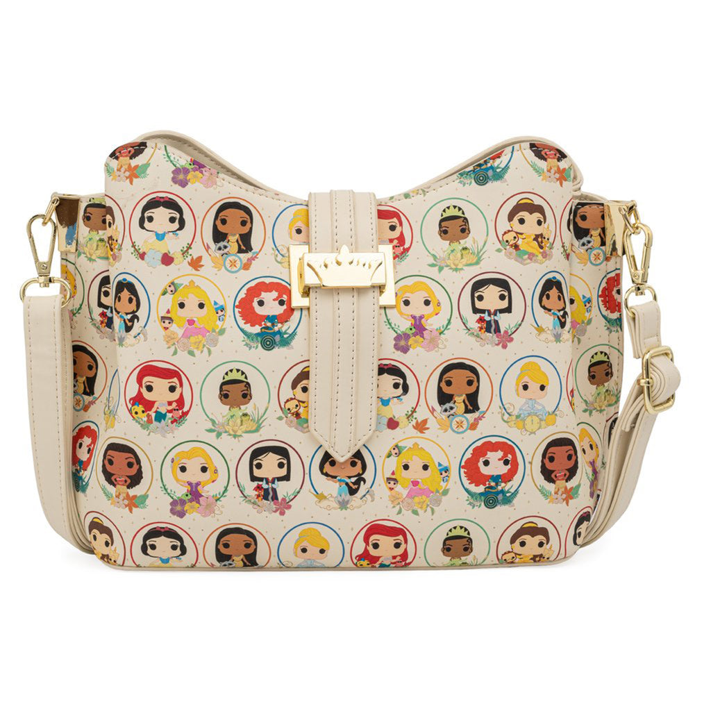 Loungefly Disney Princess Circles Crossbody Bag Purse