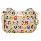 Loungefly Disney Princess Circles Crossbody Bag Purse - Radar Toys