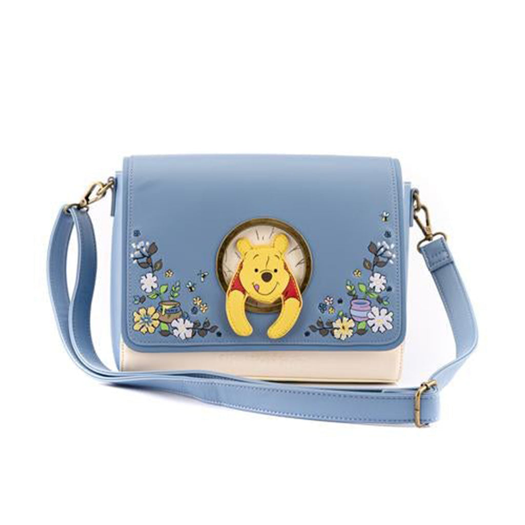 Loungefly Disney Winnie The Pooh 95th Anniversary Peek A Pooh Crossbody Bag Purse