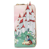 Loungefly Disney Snow White Castle Scene Zip Around Wallet - Radar Toys