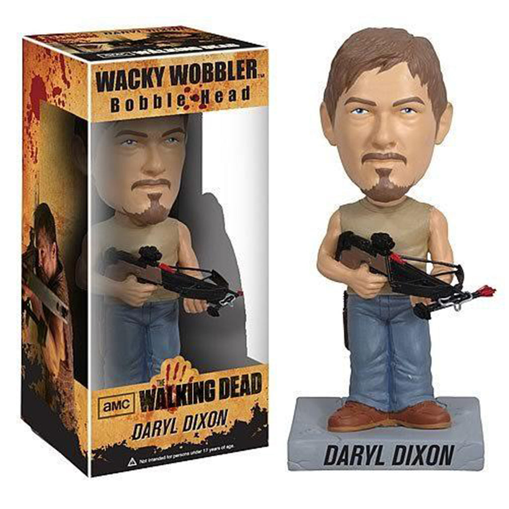 Walking Dead Daryl Dixon Wacky Wobbler Bobble Head