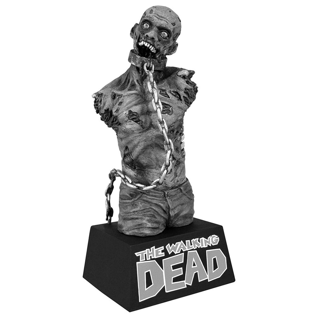 Walking Dead Black And White Pet Zombie Coin Bust Bank - Radar Toys