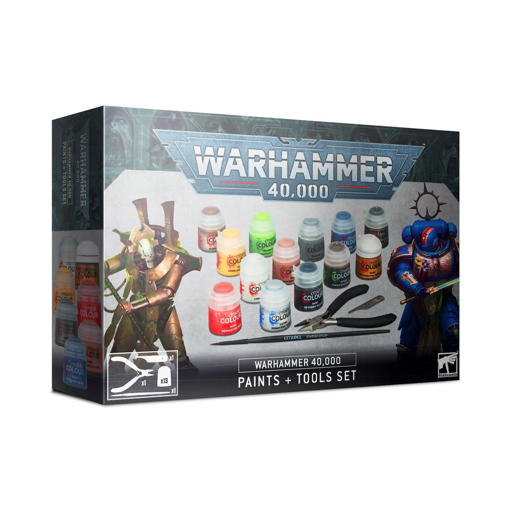 Warhammer 40,000 Paints And Tools Set