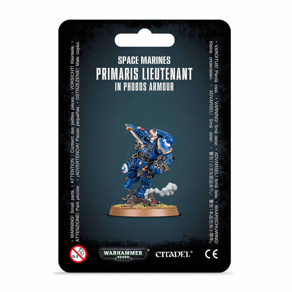 Warhammer 40,000 Space Marines Primaris Lieutenant In Phobos Armour Set