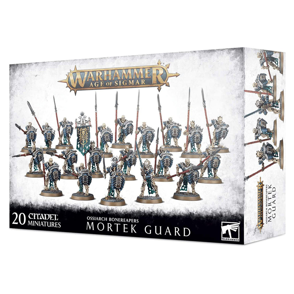 Warhammer Age Of Sigmar Ossiarch Bonereapers Mortek Guard Set