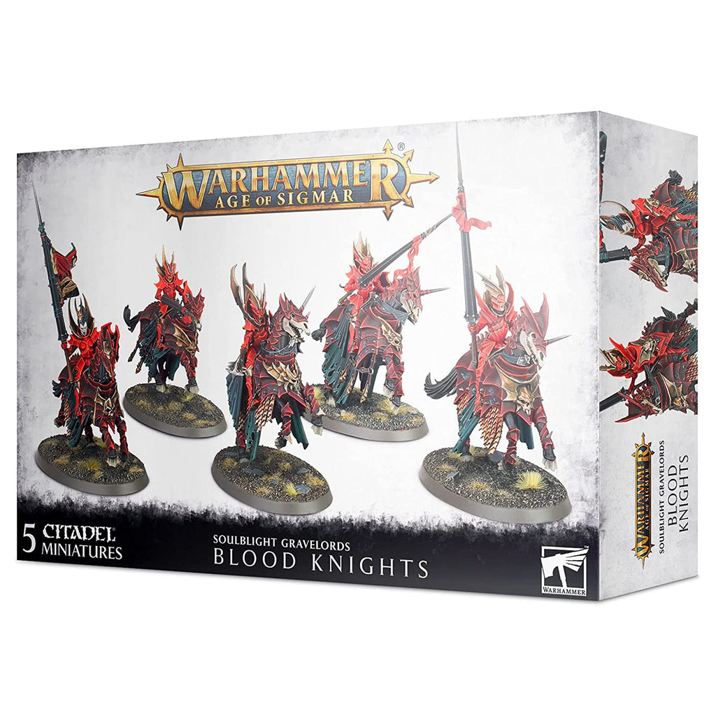 Warhammer Age Of Sigmar Soulblight Gravelords Blood Knights Set