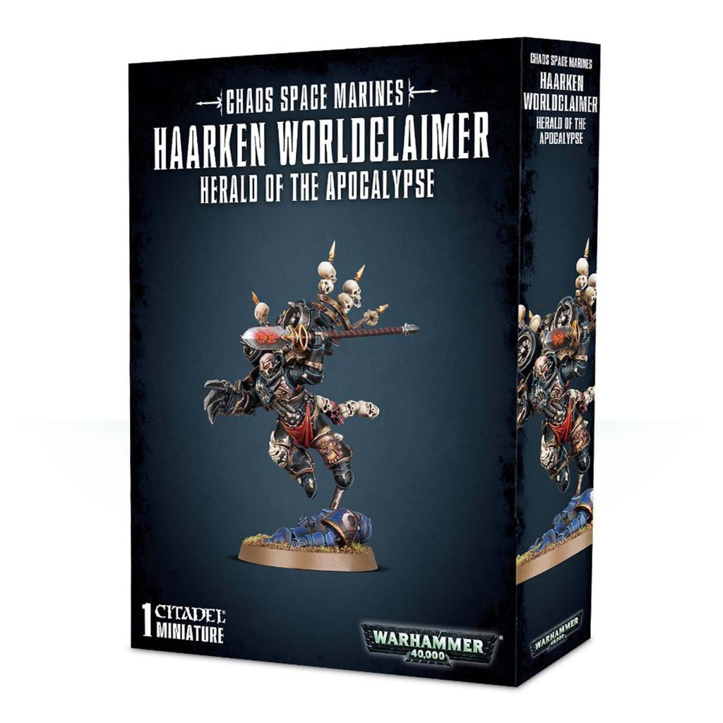 Warhammer 40,000 Citadel Chaos Space Marines Haarken Worldclaimer Set