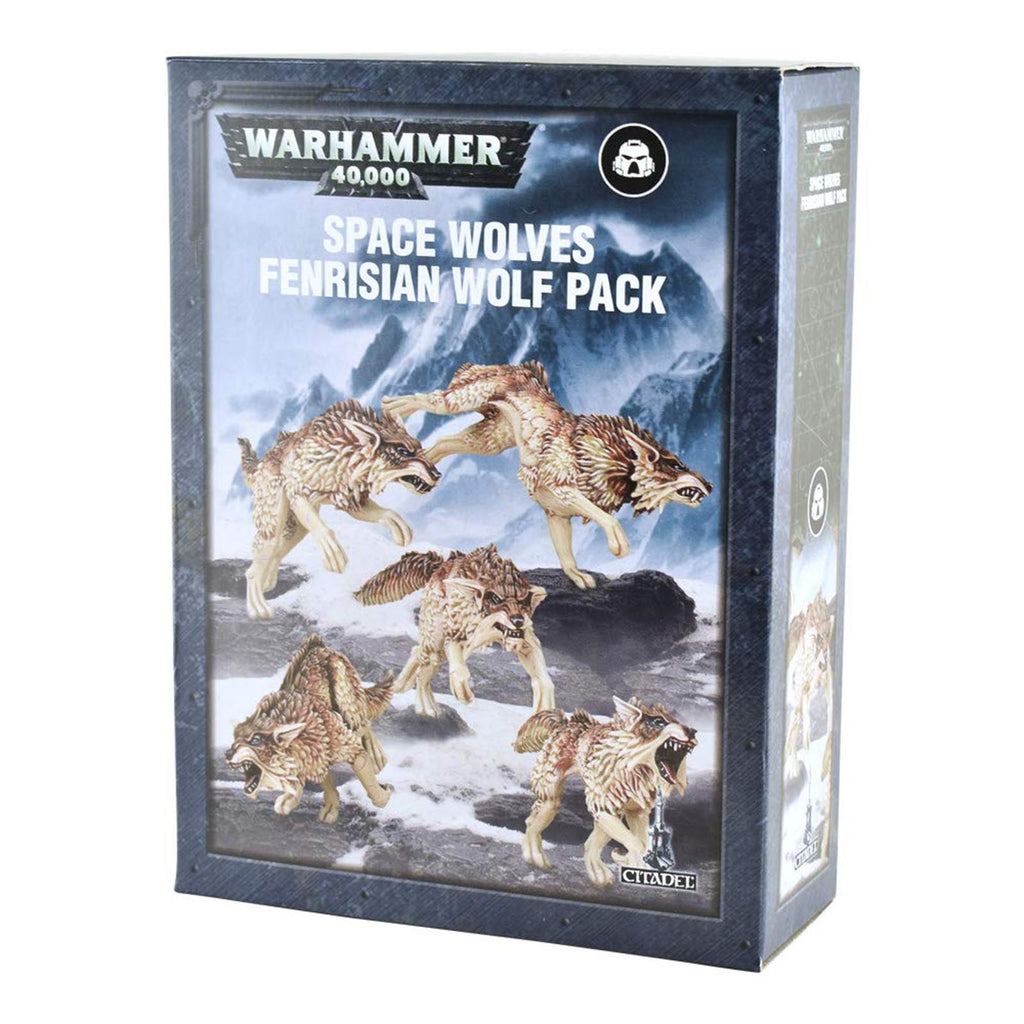 Warhammer 40,000 Citadel Space Wolves Fenrisian Wolf Pack Set