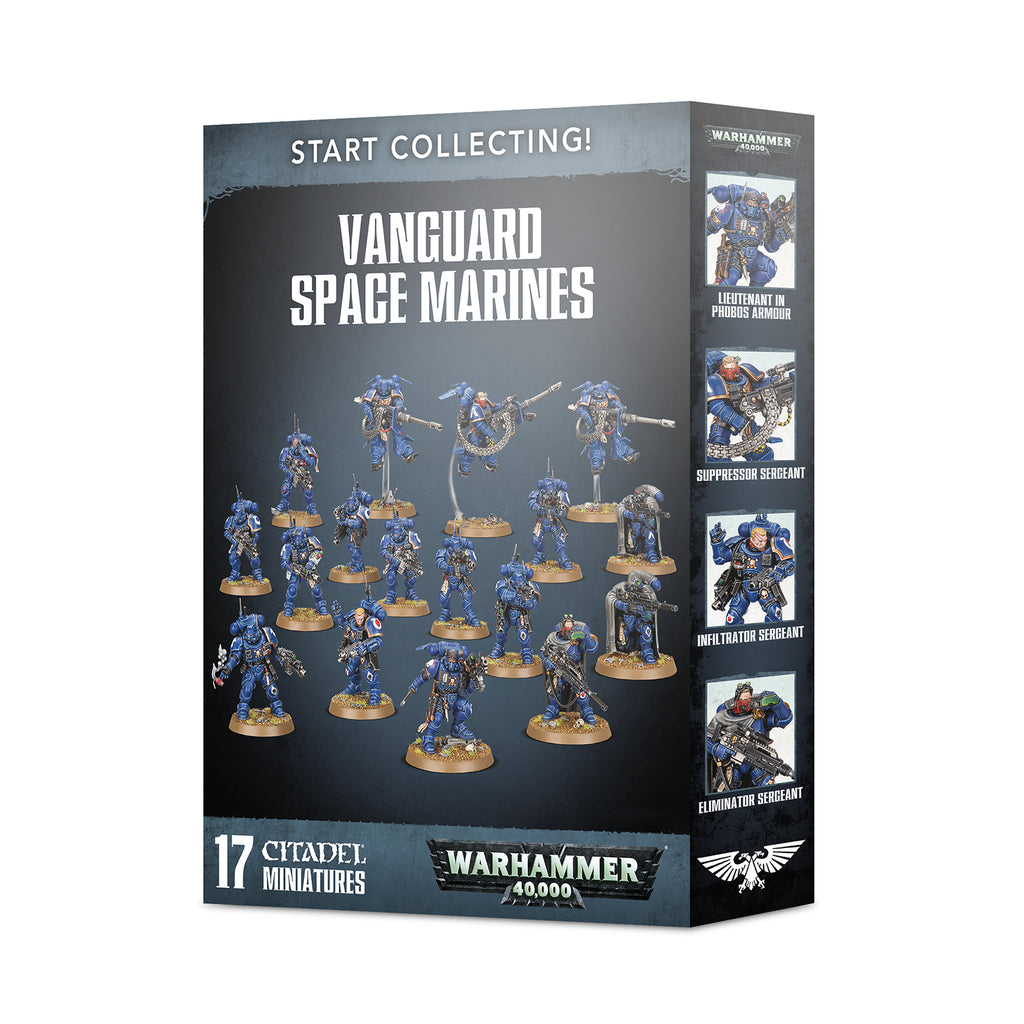 Warhammer 40,000 Vanguard Space Marines Start Collecting Set