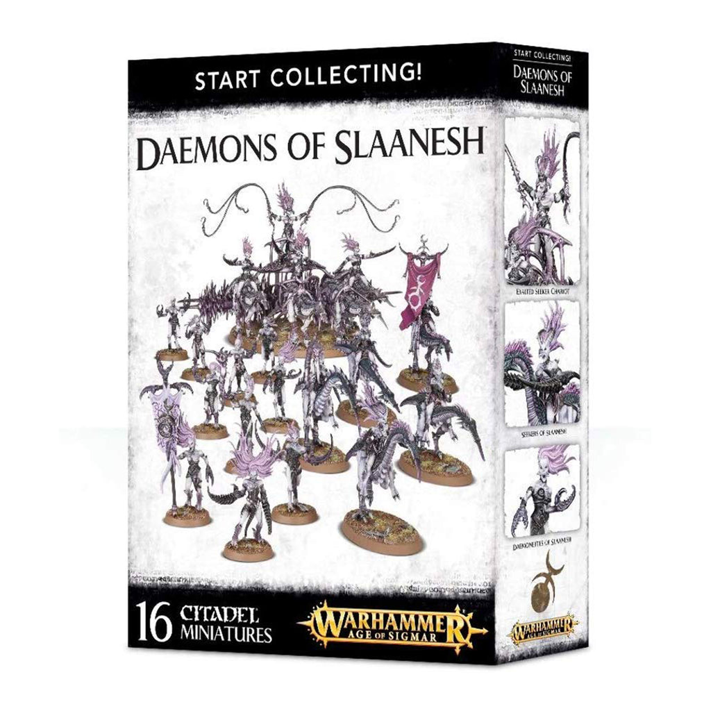 Warhammer Age Of Sigmar Daemons Of Slaanesh Start Collecting Set