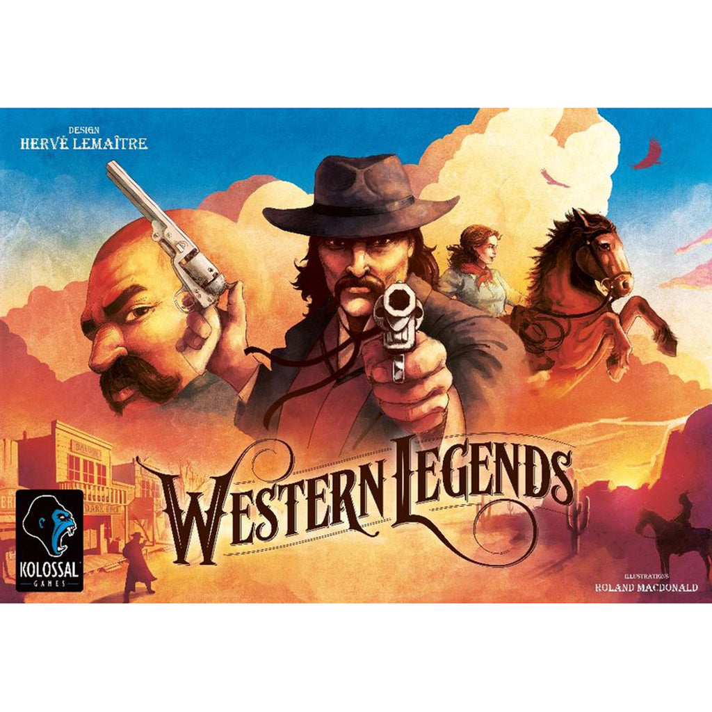 Western Legends The Board Game
