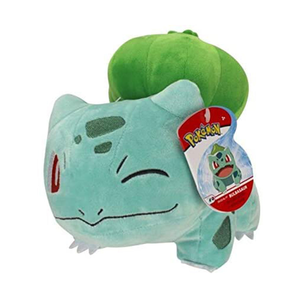 Wicked Cool Toys Pokemon Bulbasaur Winking 8 Inch Plush Figure