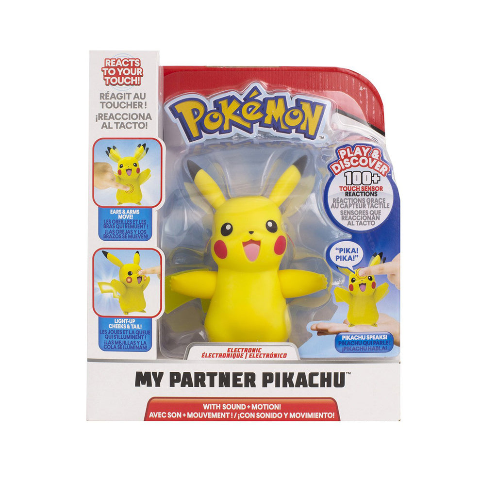 Wicked Cool Toys My Partner Pikachu Sound And Motion Figure